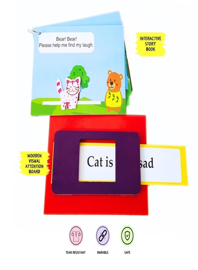 NerdNerdy Visual Strength Reading Method-'Spotty Cat & its Laugh'/4+yrs/Research Backed Method to Enhance Reading Skills Through Sight Memory - Image 3